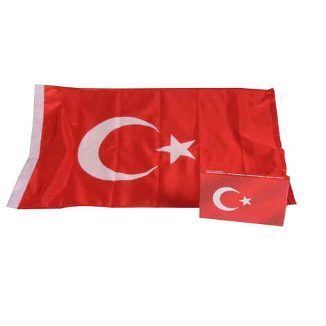 Toptan Türk Bayrağı 40X60 cm (Raşel 120 Gr/M² )