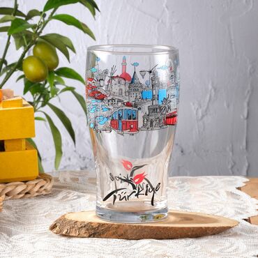 Turkey Themed Beer Glass - Thumbnail