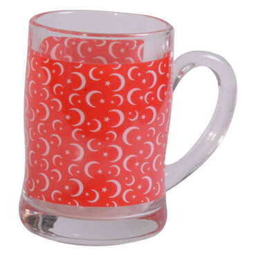 Myros - Turkey Themed Customised Glass Beer Mug