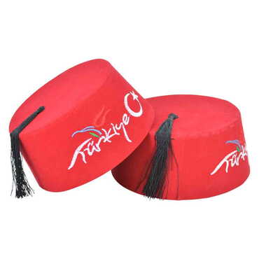 Myros - Turkey Themed Embroidered Fez