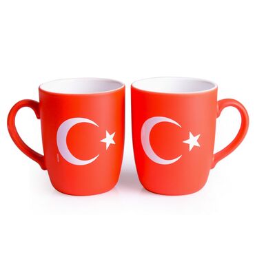 Turkey Themed Porcelain Custom Printed Conical Mug - 2
