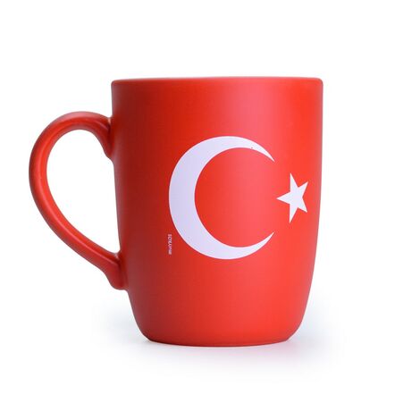Turkey Themed Porcelain Custom Printed Conical Mug - 6