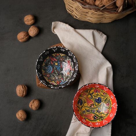 Turkish Ceramic Boxed Specıal Relief Bowl 13 Cm