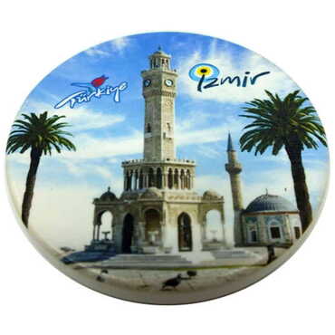 Myros - Turkish Ceramic Coaster 9Cm