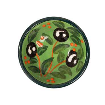 Turkish Ceramic Engraved Candle Holder Big Size - 2