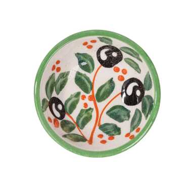 Turkish Ceramic Engraved Candle Holder Big Size - 3