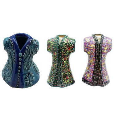 Turkish Ceramic Kaftan Figurine 5 Cm - Myros