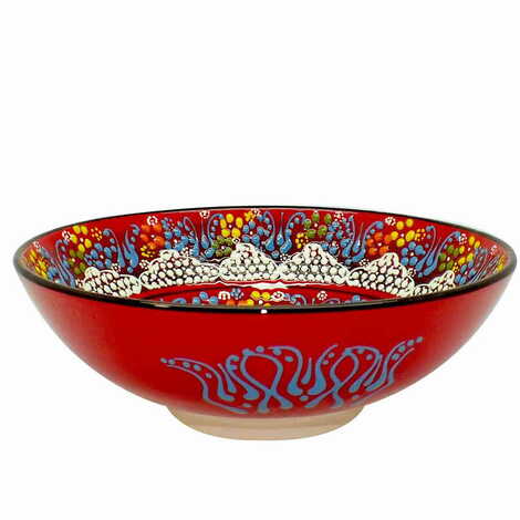 Turkish Ceramic Pearl Bowl 20 cm