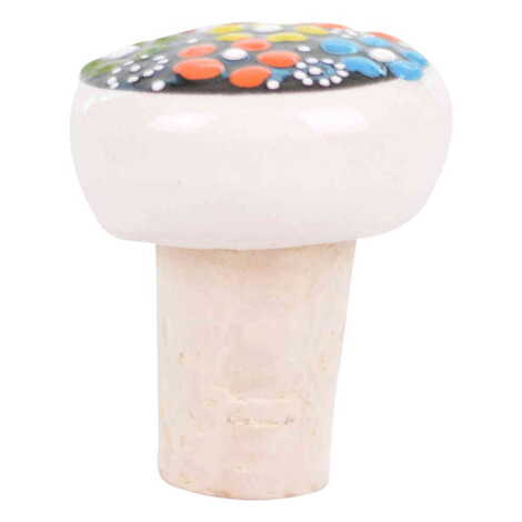 Turkish Ceramic Relief Cork Bottle Stopper