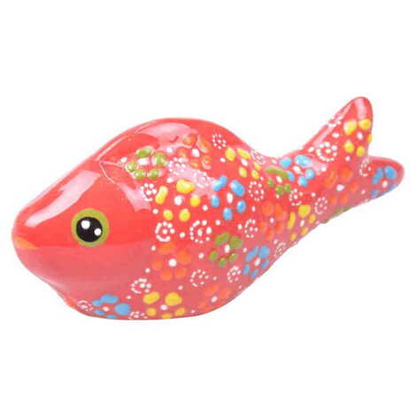 Turkish Ceramic Relief Fish Figurine Medium Size