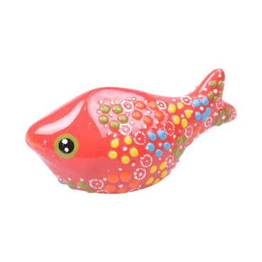 Myros - Turkish Ceramic Relief Fish Figurine Small Size