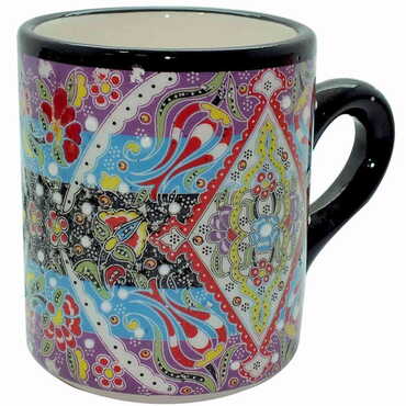 Myros - Turkish Ceramic Relief Special Relief Mug