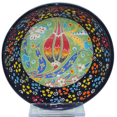 Turkish Ceramic Special Relief Bowl 13 Cm