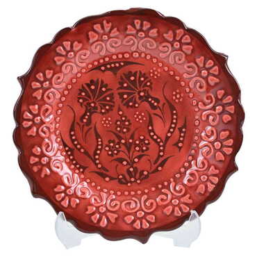 Myros - Turkish Ceramic Turquoise Plate 10 Cm