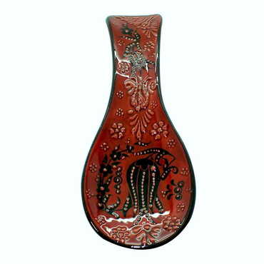 Myros - Turkish Ceramic Turquoise Spoon Rest