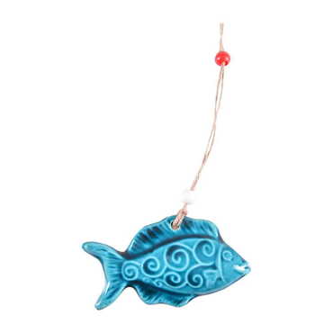 Myros - Turkish Ceramic Turquoise Wall Hanging Ornament Decoration No:1