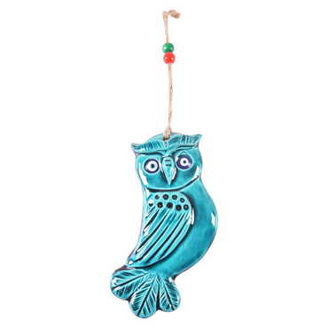 Myros - Turkish Ceramic Turquoise Wall Hanging Ornament Decoration No:2