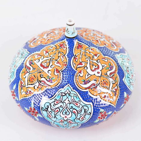 Turkish Ceramics Tezhip 20 cm Fig Figurine - 2