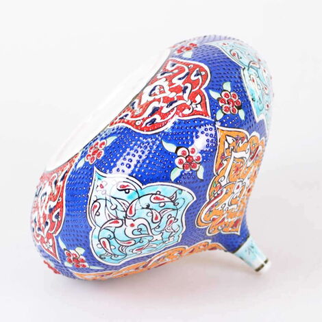 Turkish Ceramics Tezhip 20 cm Fig Figurine - 3