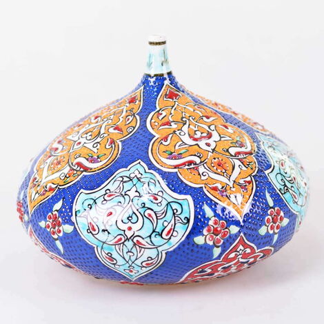 Turkish Ceramics Tezhip 20 cm Fig Figurine - 4