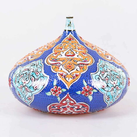 Turkish Ceramics Tezhip 20 cm Fig Figurine - 5