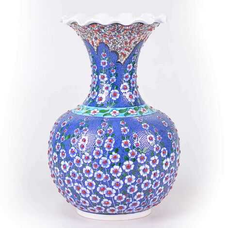 Turkish Ceramics Tezhip 30 cm Vase