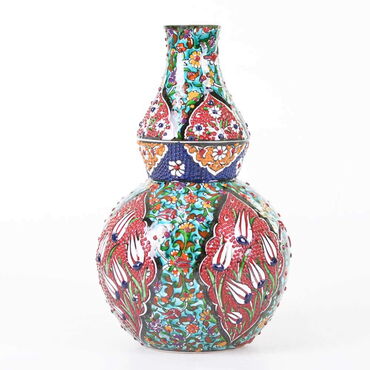 Myros - Turkish Ceramics Tezhip 30 cm Vase