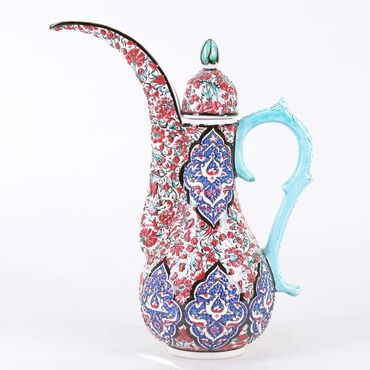 Turkish Ceramics Tezhip Pelikan Carafe - Myros