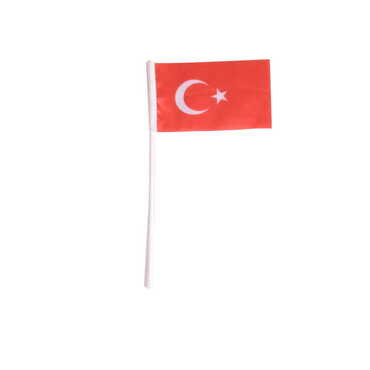 Myros - Turkish Flag 10X15 Cm (Raschel 120 G / M²)