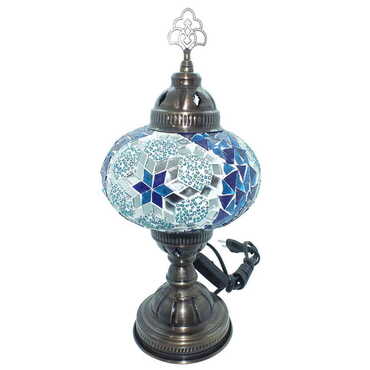 Myros - Turkish Mosaic Desktop Lamp No:3