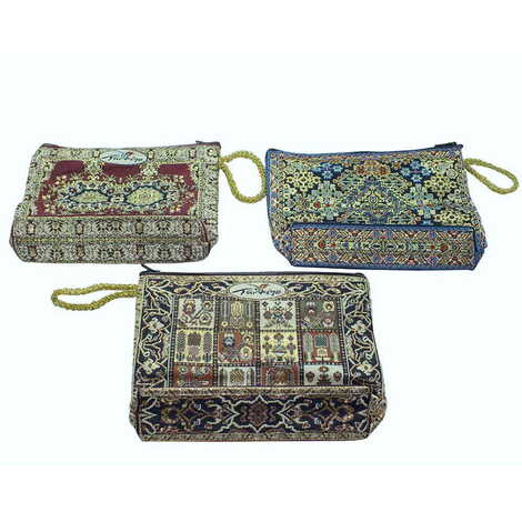 Turkish Woven Make Up Purse 125x175x35 mm