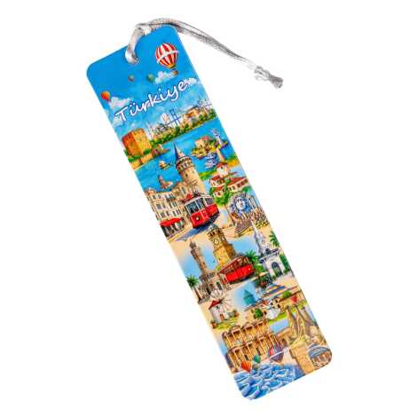 Türkiye Temalı İPLİ KİTAP AYRACI - 2