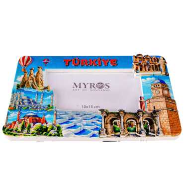 Türkiye Temalı Myros Uv Polyester Fotoğraf Çerçevesi - 5