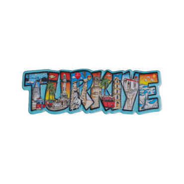 Türkiye Temalı Myros Yöresel Polyester Magnet - 8