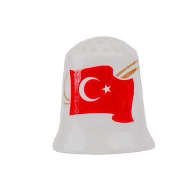 Türkiye Temalı Seramik Yüksük - 2