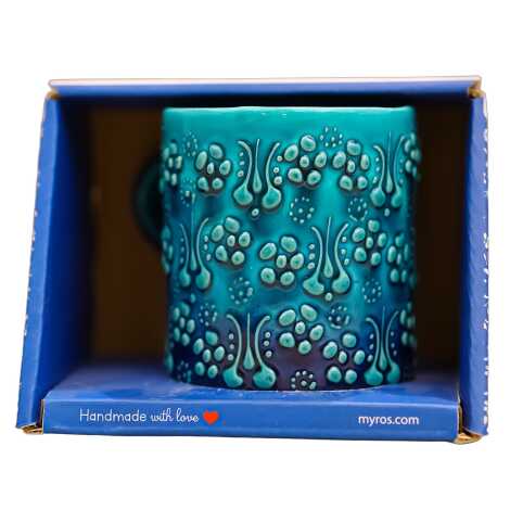 Turquoise Mug with Gift Box - 3