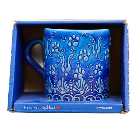 Turquoise Mug with Gift Box - 4