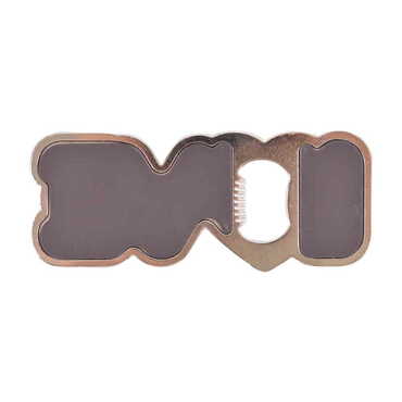 Turunc Themed Love Letter Shaped Metal Magnetic Opener 114x47 mm - Thumbnail