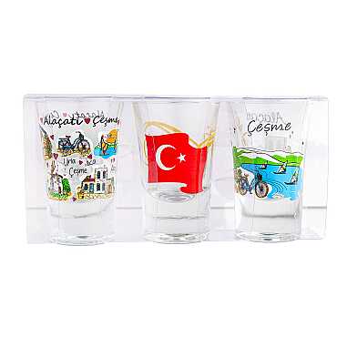 Üçlü Shot Bardak - Myros