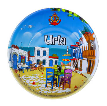 Urla Themed Metal Bowl 95 mm