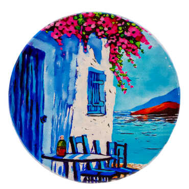 UV Round Traditional Coaster 87mm - 3