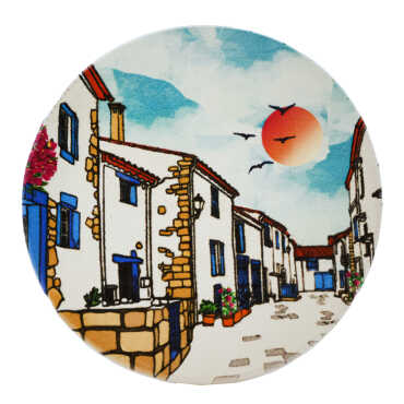 UV Round Traditional Coaster 87mm - 5