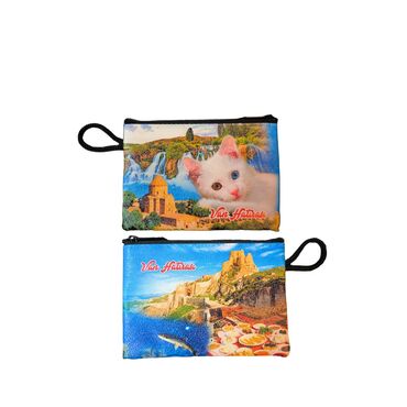 Van Themed Turkish Woven Wallet  113x80x8 mm