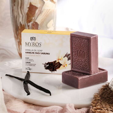 Myros - Vanilla Oil Soap Set Of 2 Pcs 75 gr each