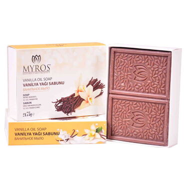 Vanilla Oil Soap Set Of 2 Pcs 75 gr each - Thumbnail