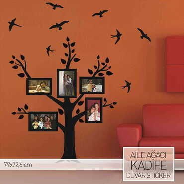 Myros - Velvet Wall Decoration Sticker