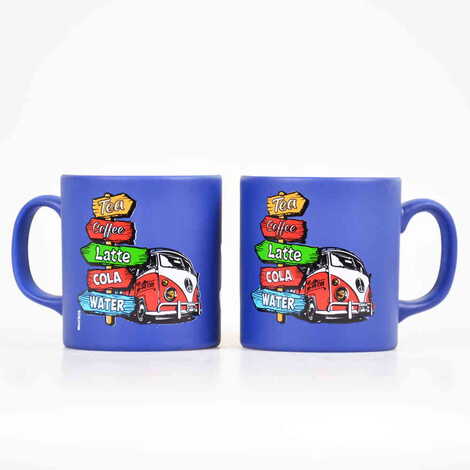 Volkswagen Beetle Themed Ceramic Custom Printed Mug