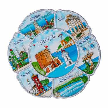 Wholesale 20 cm Alanya Polyester Plate - 2