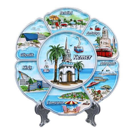Wholesale 20 Cm Kemer Polyester Plate - 1