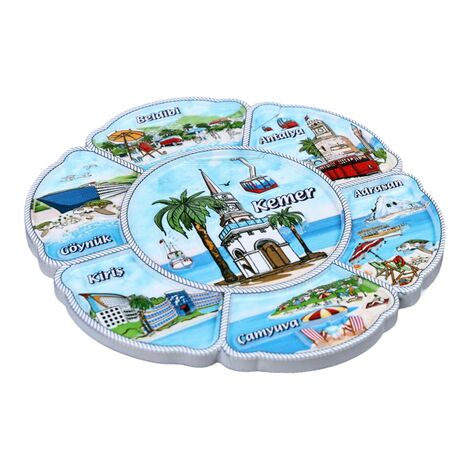 Wholesale 20 Cm Kemer Polyester Plate - 2